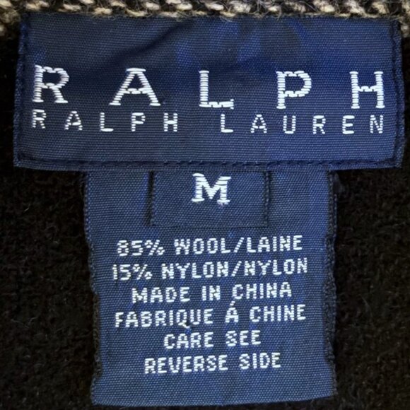 1990s Vintage Ralph by Ralph Lauren Buffalo-Check Mens Jacket. Unworn - Picture 4 of 6